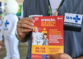 Campanha busca ampliar vacinação de crianças e adolescentes