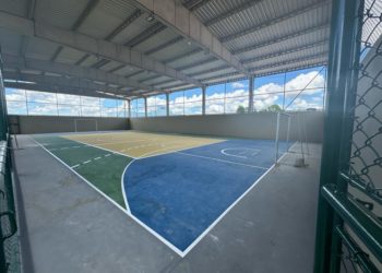 Falta pouco para inauguração da Quadra Poliesportiva de Barra Seca