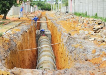 Avançam obras de macrodrenagem nos bairros Seac e Irmã Tereza em Jaguaré