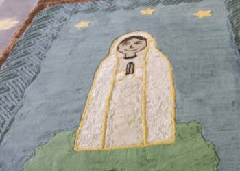 Tapetes de Corpus Christi enfeitam Jaguaré