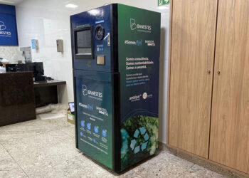 ALES: máquina de recicláveis entra em funcionamento