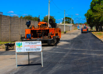 Prefeitura de Jaguaré executa obras de recapeamento na Rua Itarana no Bairro Seac