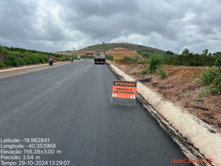 ES 230: Comissão acompanha e agradece ritmo das obras