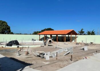 Prefeitura de Jaguaré avança com obras da Praça do Palmito