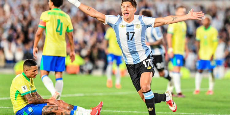 Eliminatórias da Copa: Brasil é goleado pela Argentina por 4 a 1