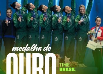 Ginástica rítmica: Brasil leva ouro inédito na Copa do Mundo, em Milão