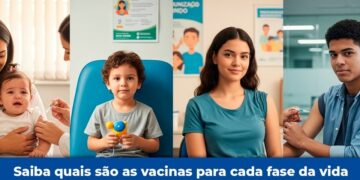 Saiba quais são as vacinas para cada fase da vida