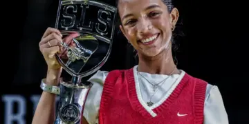 Rayssa é campeã da etapa carioca da Liga Internacional de Skate Street